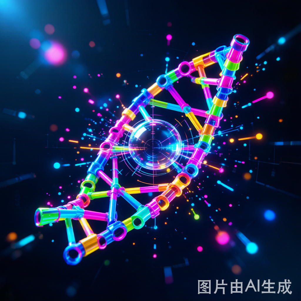 DNA双螺旋结构示意